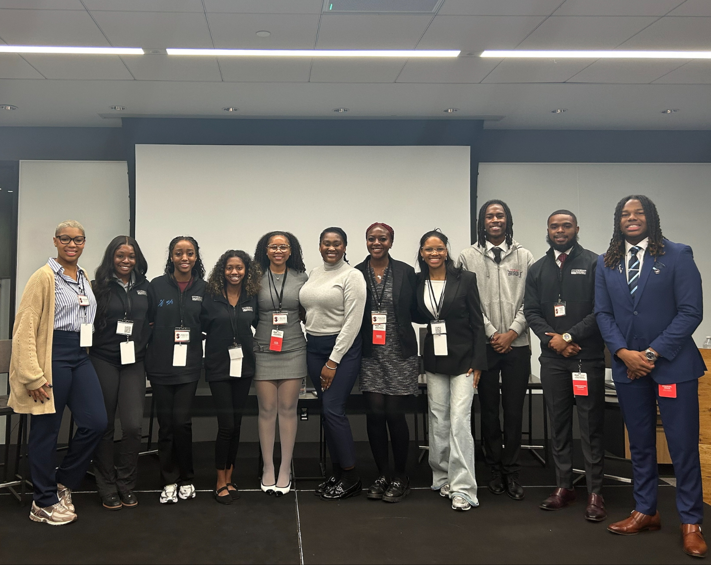 Aramark Emerging Leaders at the company's Philadelphia global headquarters.
